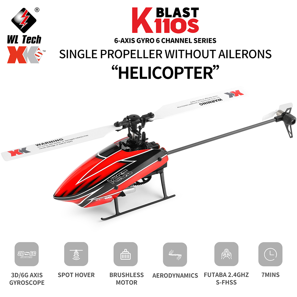 Rc Helicopter Blade - Wltoys-RC Helicóptero Aircraft Drone, Pá sem
