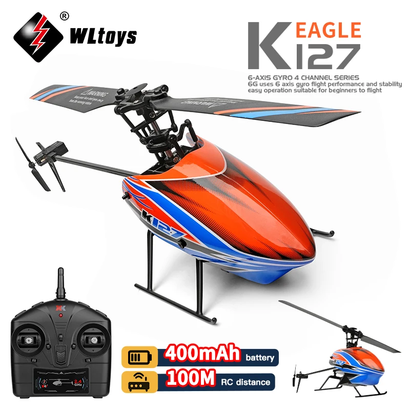 Helicópteros RC WLtoys K127 2. - Rc Helicopter Blade avaliação e preço